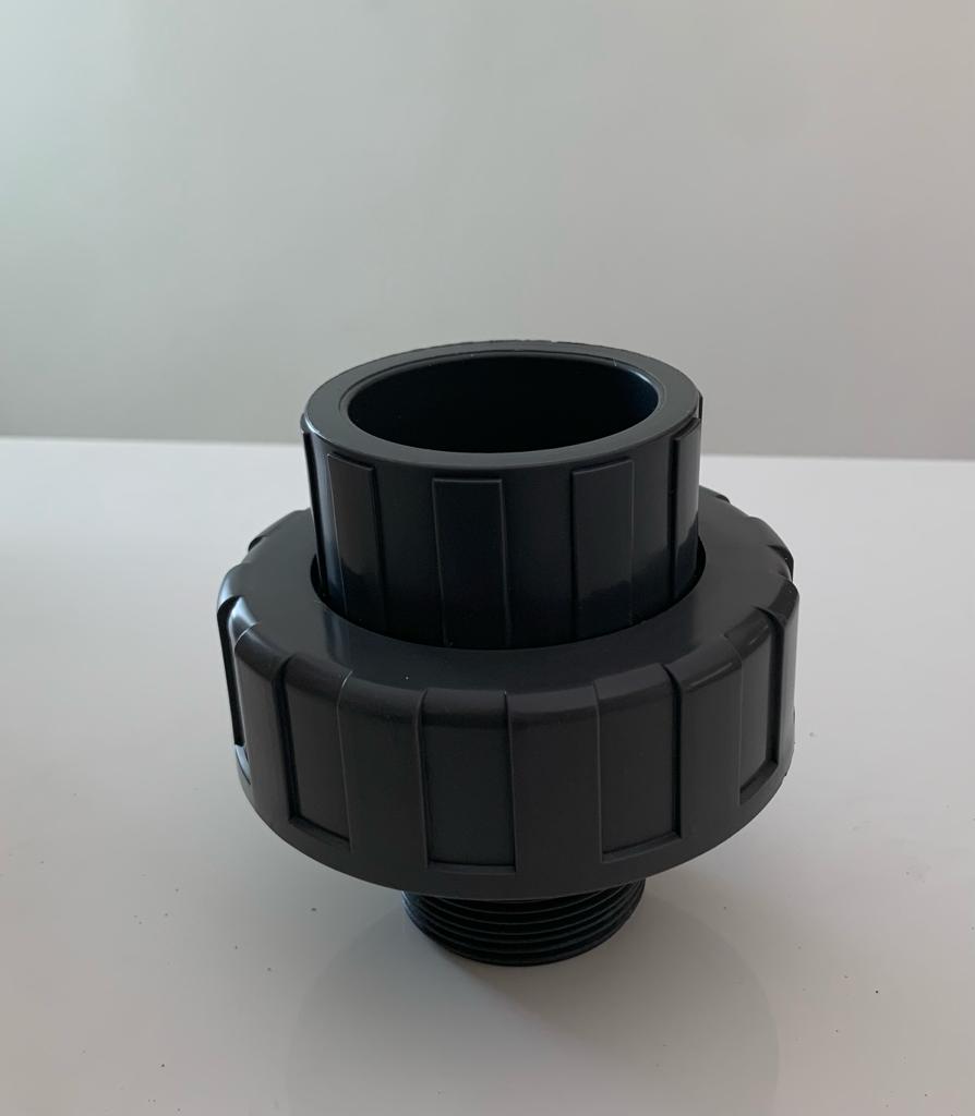 Unión universal con adapter macho de 1 1/2